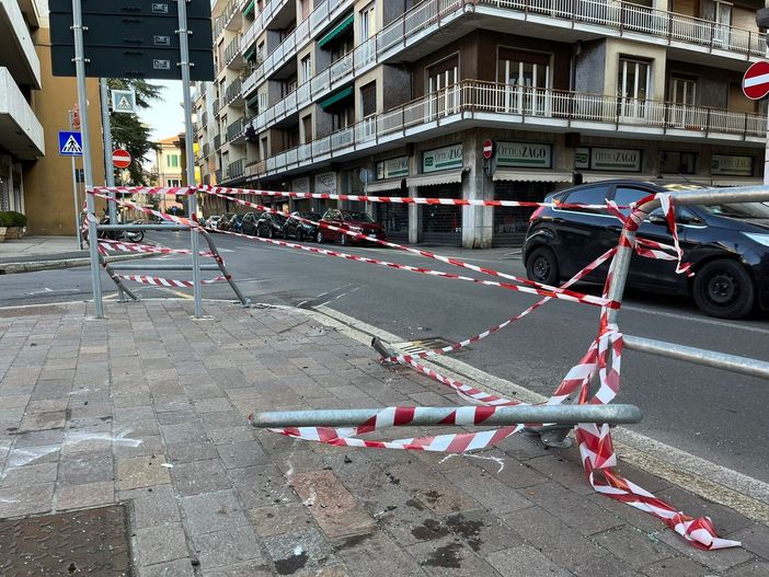 Il punto dell'incidente in via Staurenghi