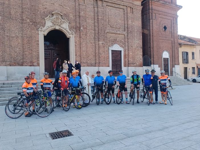 Il momento della partenza, arrivo a Roma programmato in sei tappe