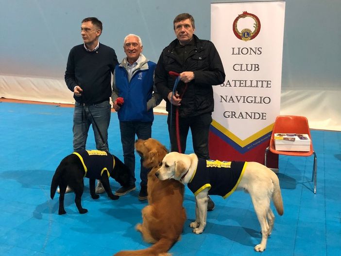 “Due occhi per chi non vede”: Lions solidali a Vanzaghello