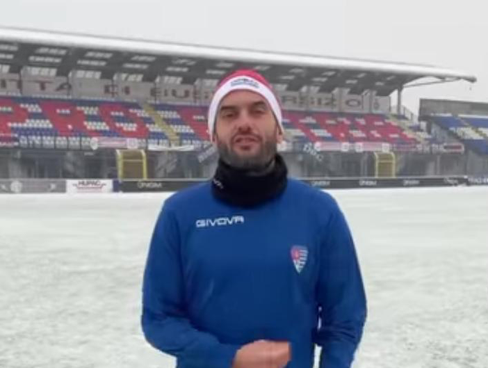 Riccardo Colombo nel video della Lega Pro