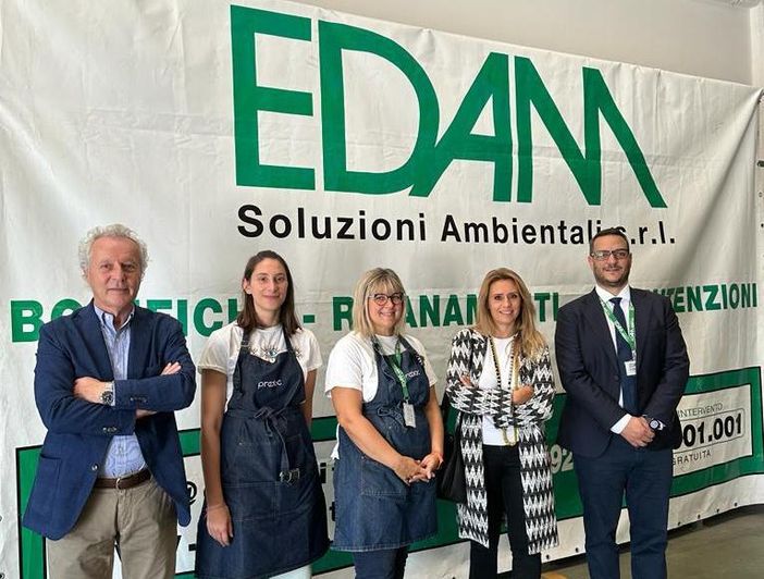 L'assessore Caruso visita la Edam di Gallarate