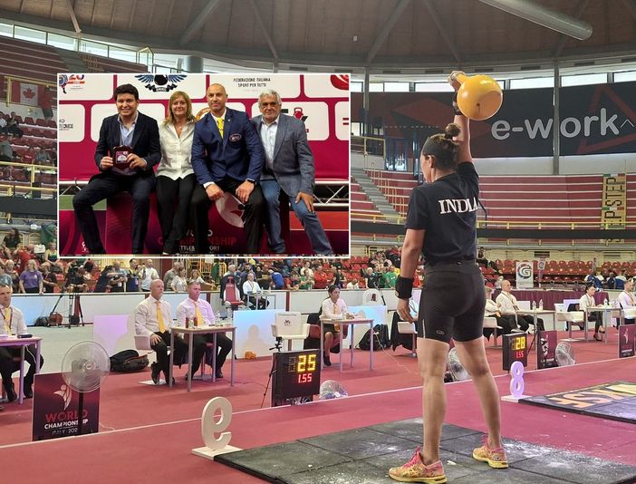 Nel riquadro, da sinistra, Luca Folegani, Laura Rogora, Oleh Ilika, Orazio Tallarida