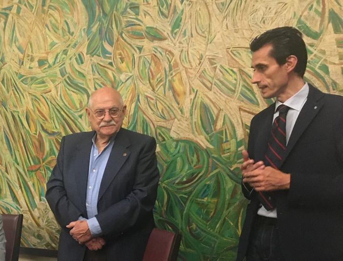 Sergio Allegrini con Giovanni Castiglioni