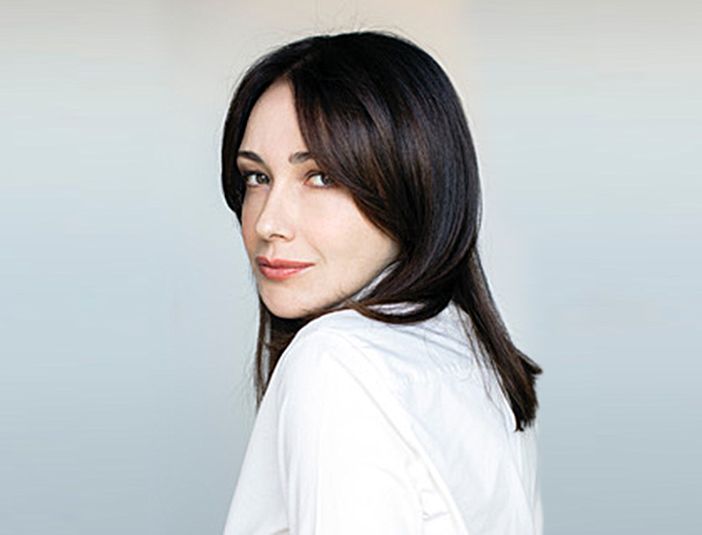 Anita Caprioli. Sotto: Lidia Liberman e Bille August