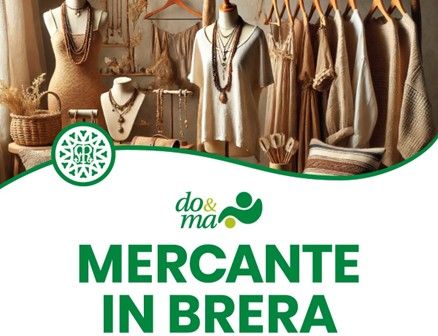 Quarta edizione di “Mercante in Brera”, dove artigianato e solidarietà diventano realtà