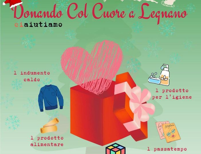 A Legnano l’iniziativa benefica “Donando col cuore” per aiutare le famiglie in difficoltà A Legnano l’iniziativa benefica “Donando col cuore” per aiutare le famiglie in difficoltà