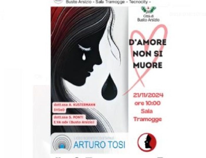 Violenza di genere, gli studenti del liceo Tosi incontrano la dottoressa Kustermann Violenza di genere, gli studenti del liceo Tosi incontrano la dottoressa Kustermann