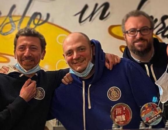 Maurizio, Paul e Cristian, i tre fondatori della Wyatt Brewing
