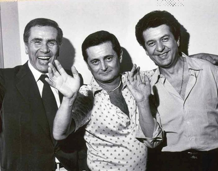 Da sinistra Enzo Tortora, Lucio Flauto e Renzo Villa: figure straordinarie degli anni Settanta nei nostri territori (foto da sito Via per Busto 15)