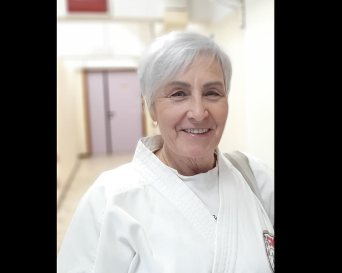 Sara Fotia in karategi - Foto dalla pagina Fb del Csk - Centro studi karate