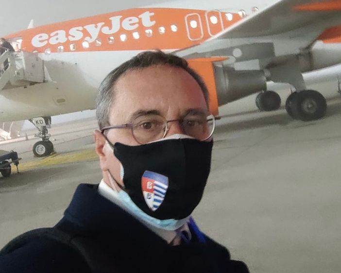 Domenico Citarella a Malpensa