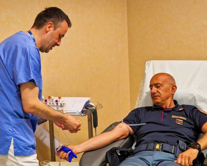 Una delle immagini postate dal presidente della Regione