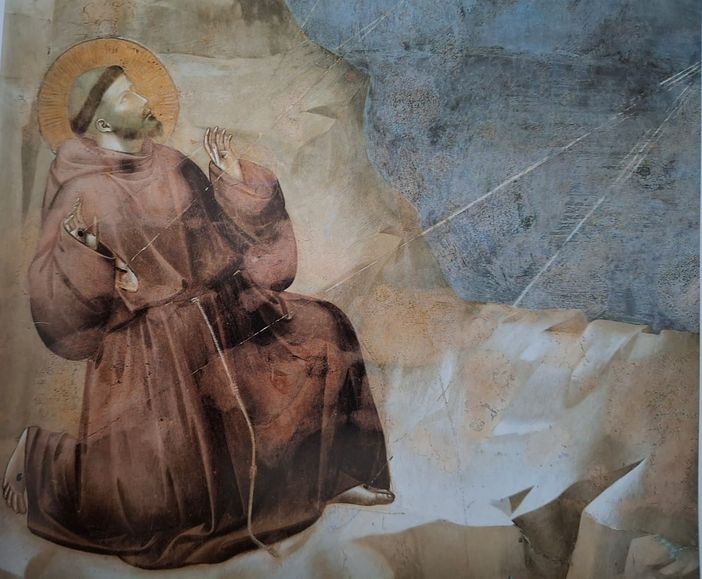 San Francesco riceve le stimmate - Basilica superiore di Assisi San Francesco riceve le stimmate - Basilica superiore di Assisi