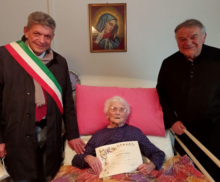 Angelina Castelnuovo compie cent’anni