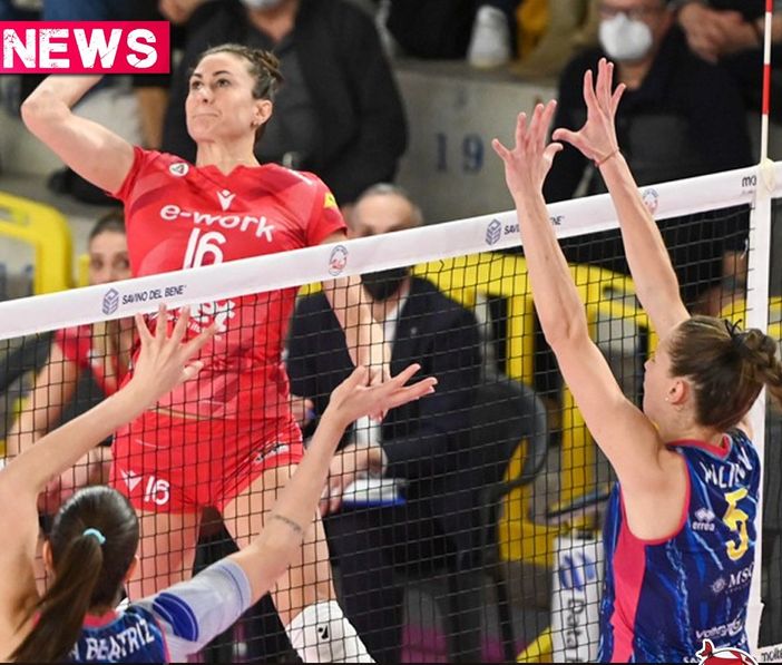 Pallavolo, Scandicci batte Busto: 3 a 0 Pallavolo, Scandicci batte Busto: 3 a 0
