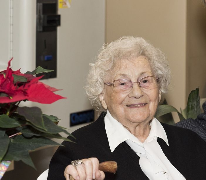Olga Fiorini, 95 anni e la certezza che carica i suoi ragazzi: «Voi siete numeri uno»