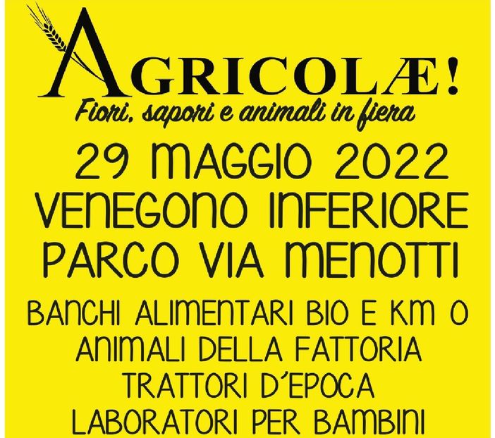 Fiori, sapori e animali in fiera a Venegono Inferiore