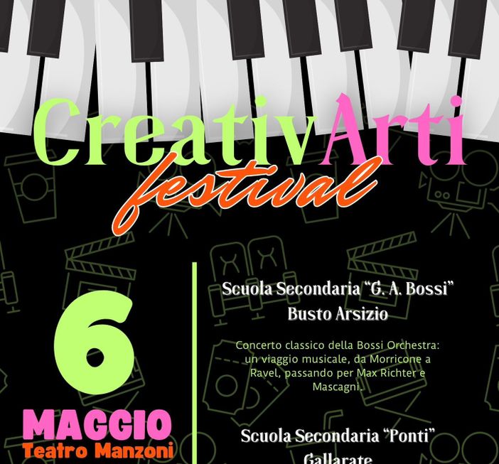 CreativArti Festival con la Bossi Orchestra CreativArti Festival con la Bossi Orchestra
