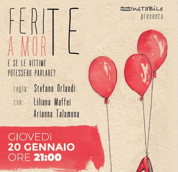 “Ferite a morte”, a Cassano Magnago uno spettacolo che dà voce alle vittime di violenza