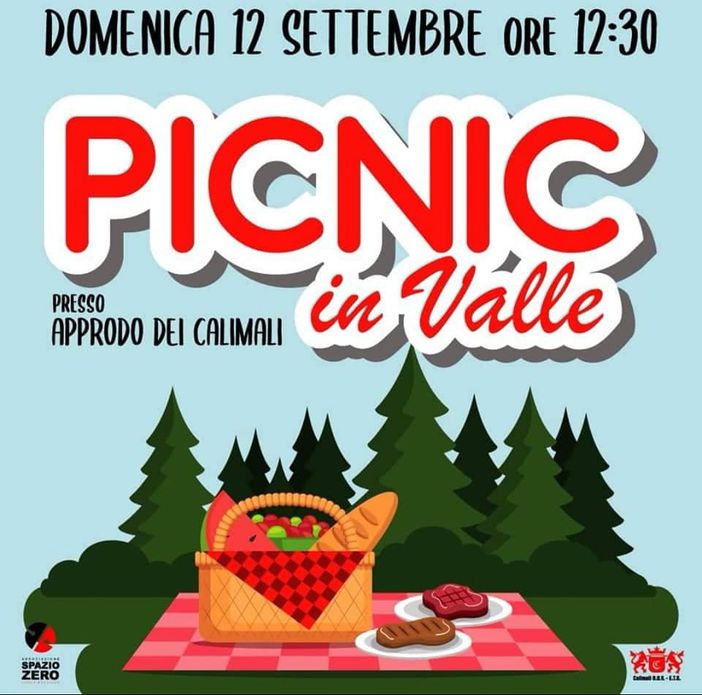 Calimali e Spazio Zero ripartono insieme dal pic-nic in Valle Calimali e Spazio Zero ripartono insieme dal pic-nic in Valle