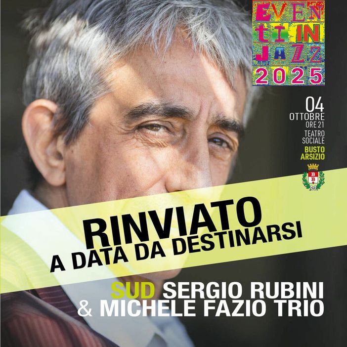 Eventi in jazz: “Sud” deve attendere