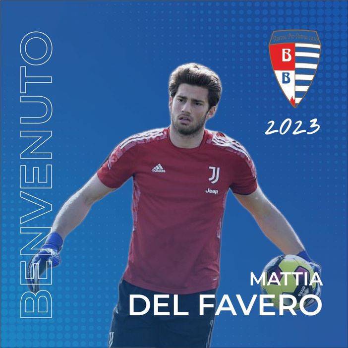 Mattia Del Favero è il dopo Caprile alla Pro Patria