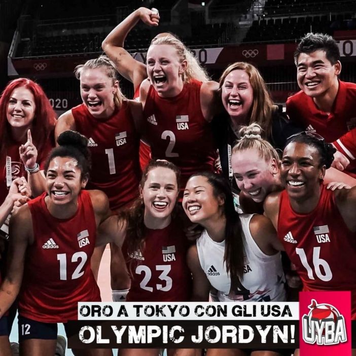 Olimpic Jordyn: l'omaggio social della Uyba alla sua palleggiatrice sul tetto del Mondo (in maglia nr. 2 nella foto)