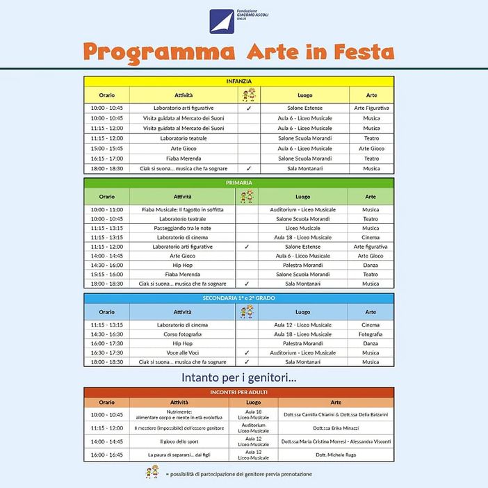 Arte in festa: domenica 2 aprile una giornata di laboratori e creatività in centro a Varese