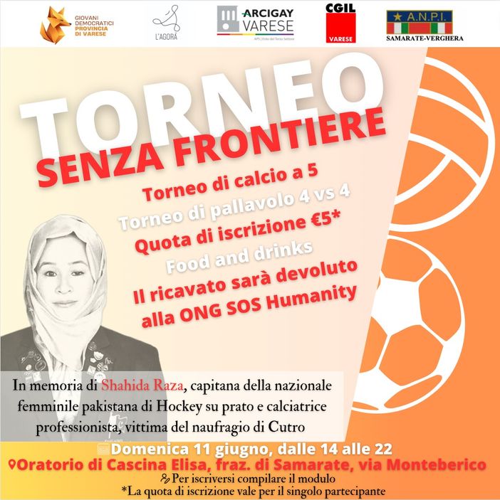 A Samarate un torneo in memoria di Shahida Raza A Samarate un torneo in memoria di Shahida Raza