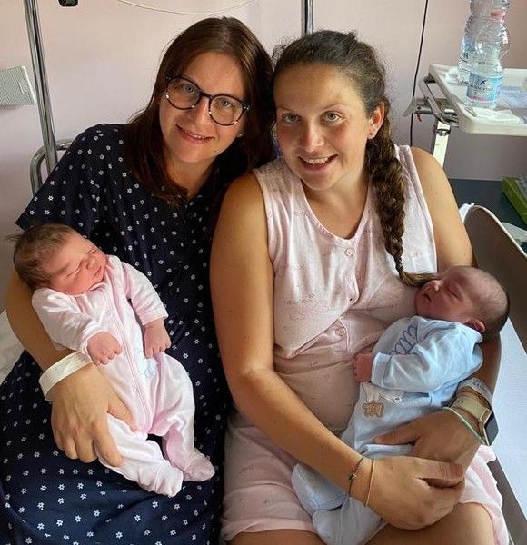 LA STORIA. Francesca e Silvia, sorelle felici: partoriscono a 4 ore di distanza nello stesso ospedale