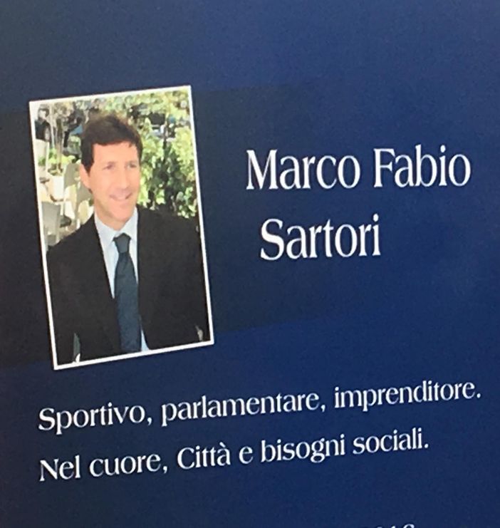 A Marco Sartori è stata intitolatala piscina Manara di Busto