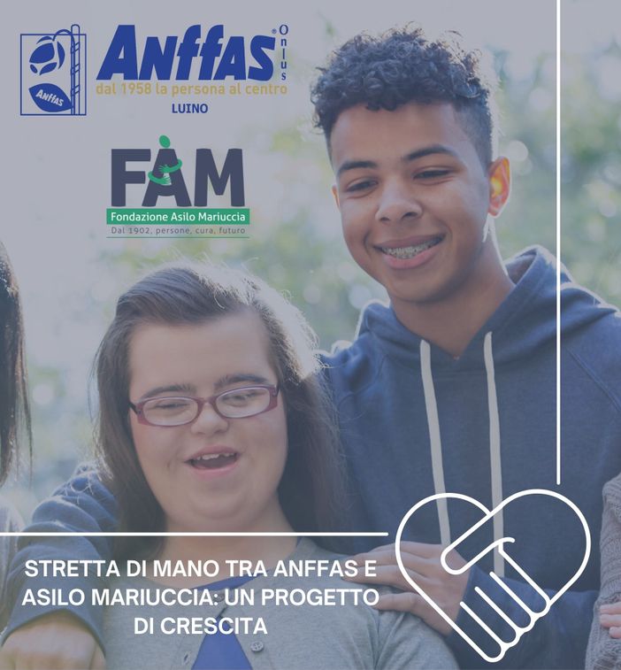Un accordo per la crescita dei ragazzi speciali: Anffas e Fondazione Asilo Mariuccia insieme