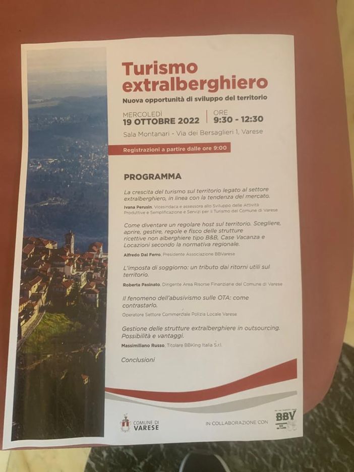 VIDEO - Casa libera, camere vuote? Il Comune di Varese ti spiega come diventare un host