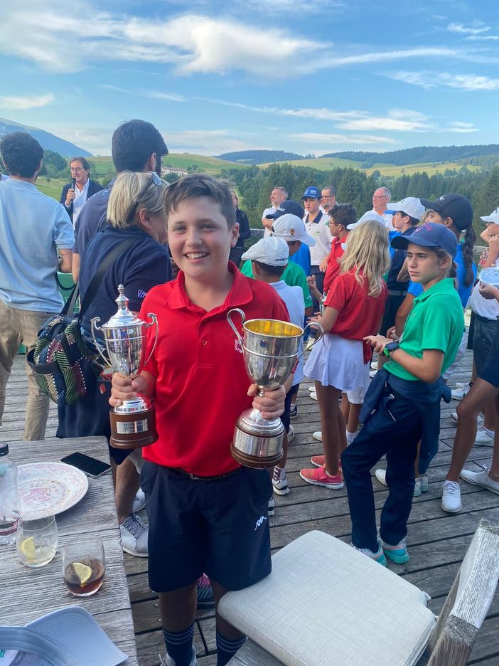 E' di Varese il Campione Italiano Baby di golf: oggi trionfo per Giacomo Bersotti E' di Varese il Campione Italiano Baby di golf: oggi trionfo per Giacomo Bersotti
