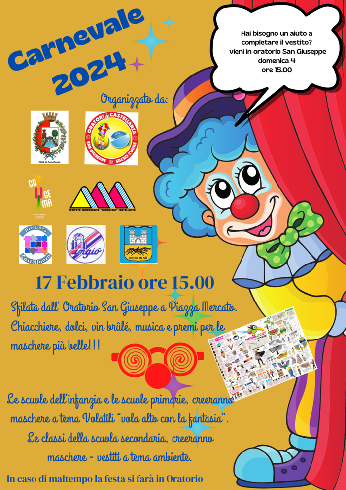 Castellanza festeggia il Carnevale