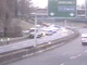 Le immagini dell'incidente visto dalla webcam di Autostrade per l'Italia
