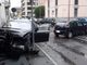 Incidente all'incrocio tra le vie Gallazzi e Monterosa