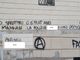 Alcune scritte riunite in questa foto ( con gli insulti oscurati)