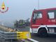 Auto contro il guard rail: soccorsi in azione sull'A9