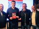 Da sinistra: Sergio Gianoli, Pietro Zappamiglio, Stefano Zanini e Michele Marocco.