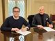 Il sindaco Andrea Cassani con Bruno Paneghini, presidente di Its Incom