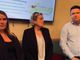 Nella foto, da sinistra: Valentina Tempesta, l'assessore Paola Reguzzoni e Ivan Travaini