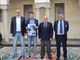 Da sinistra, Emilio Appiana, Luca Folegani, Marco Speroni, Michele Austoni