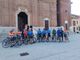 Il momento della partenza, arrivo a Roma programmato in sei tappe