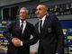 Gravina e Spalletti, non è finita bene (foto dal profilo Facebook ufficiale della Figc)