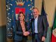 Il rettore dell'Università dell'Insubria Maria Pierro e il sindaco di Busto Arsizio Emanuele Antonelli