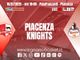 Knights a Piacenza per un’altra sfida ad alta intensità