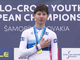 Inno di Mameli e medaglia d'oro per il bustocco Luca Ferro, campione europeo di ciclocross