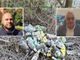 Rifiuti abbandonati in via Baraggioli. Nei riquadri, Matteo Sabba, a sinistra, e Orazio Tallarida, a destra