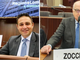 Da sinistra, Samuele Astuti (Pd) e Luigi Zocchi (FdI)